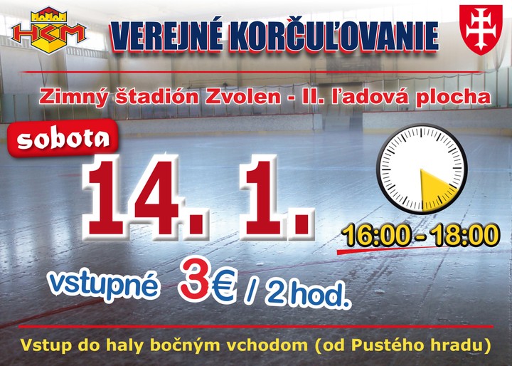 Verejné korčuľovanie
